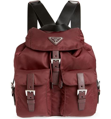 prada ladies backpack|Prada backpack nylon for women.